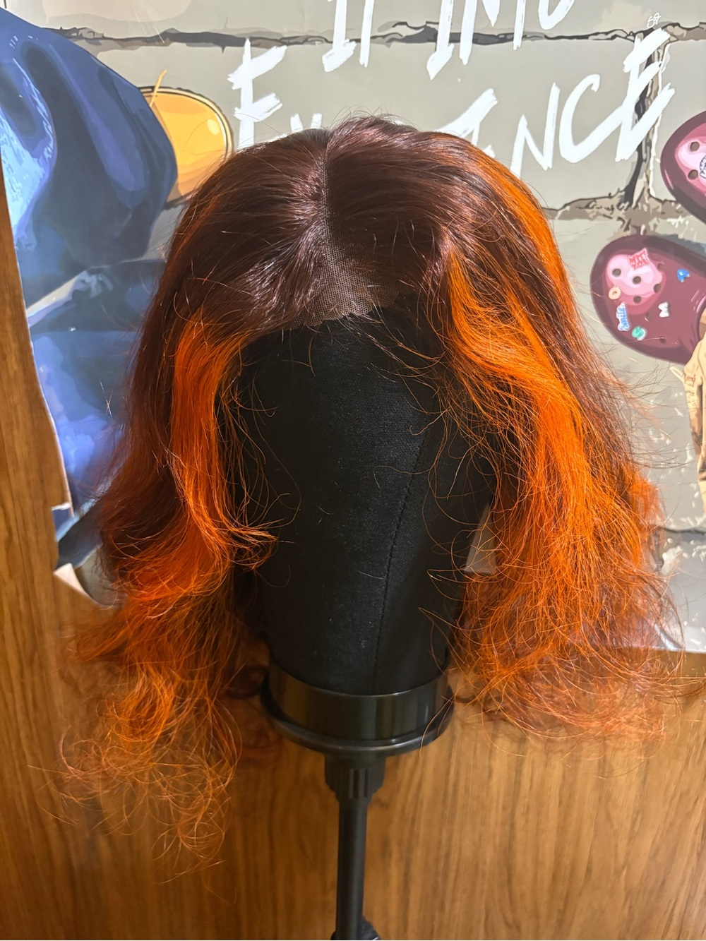 Brown and Black Women's Hair Wig - Picture 14 of 15